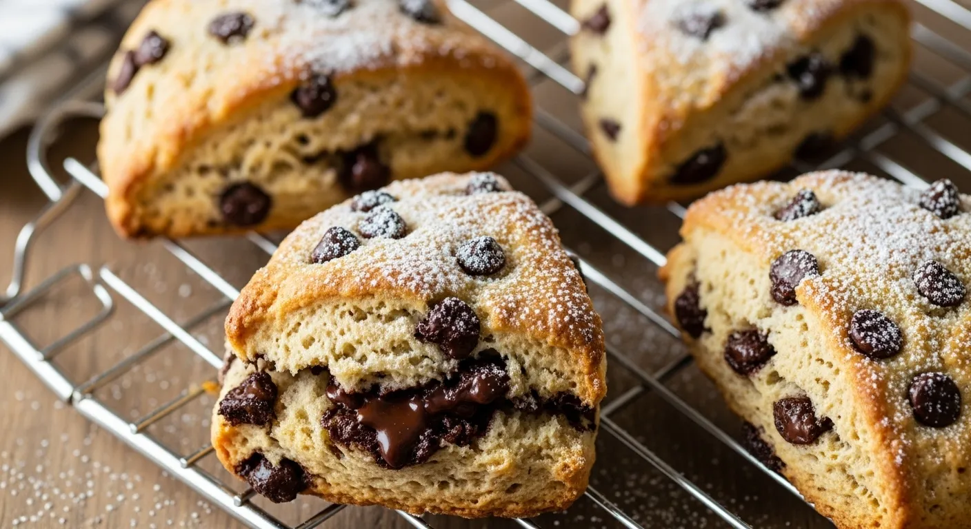 Banana Chocolate Chip Scones Recipe