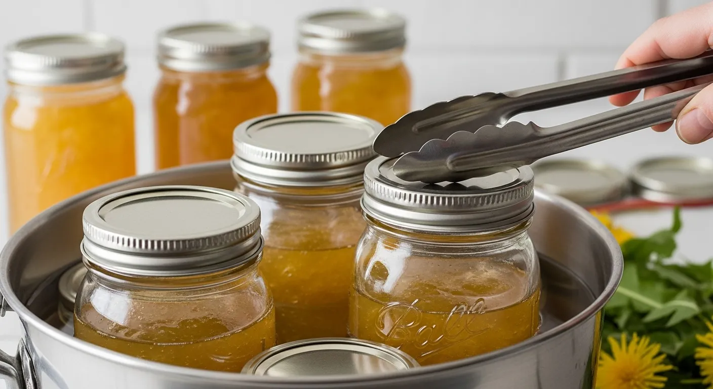 How to Make Dandelion Jelly