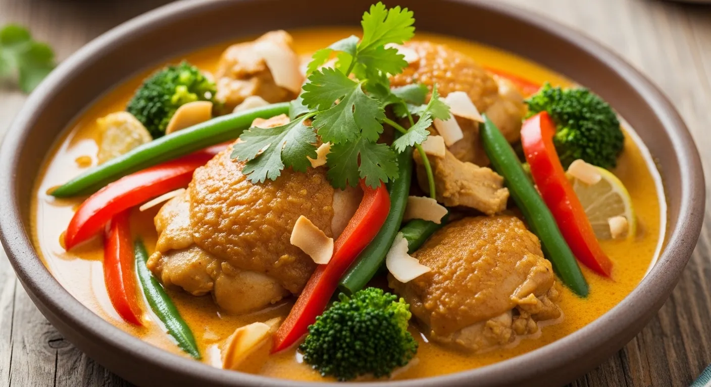 Keto Coconut Curry Chicken Recipe
