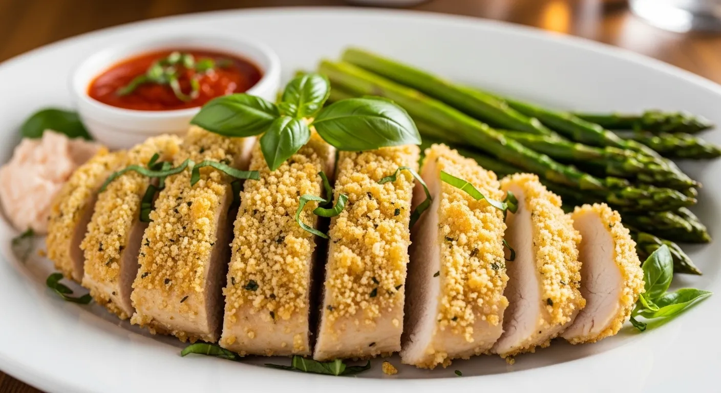 Keto Parmesan Crusted Chicken Recipe