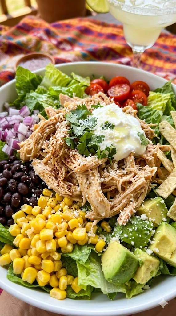 Summer Crockpot Salsa Chicken
