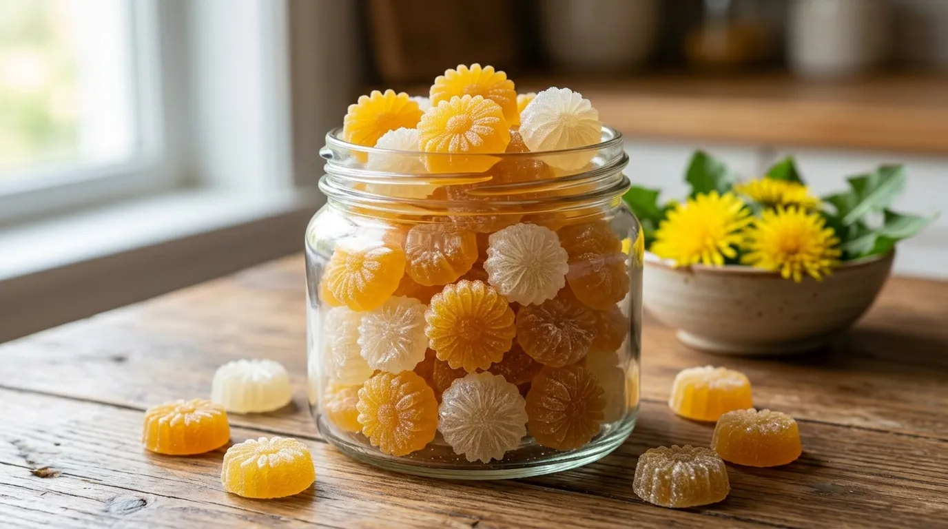 Dandelion Gummies Recipe – Herbal Chewy Treats