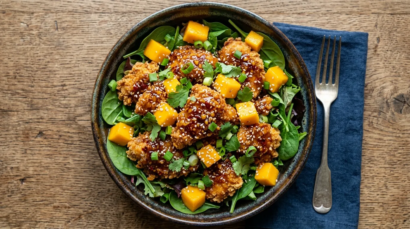 Double Crunch Honey Garlic Chicken REcipe