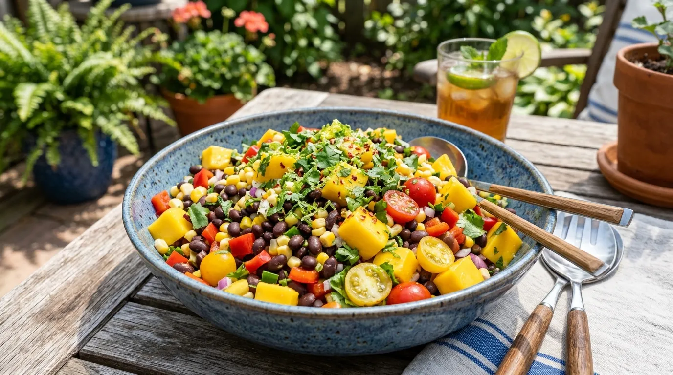 Mango Black Bean Salad – Sweet & Savory Summer Recipe