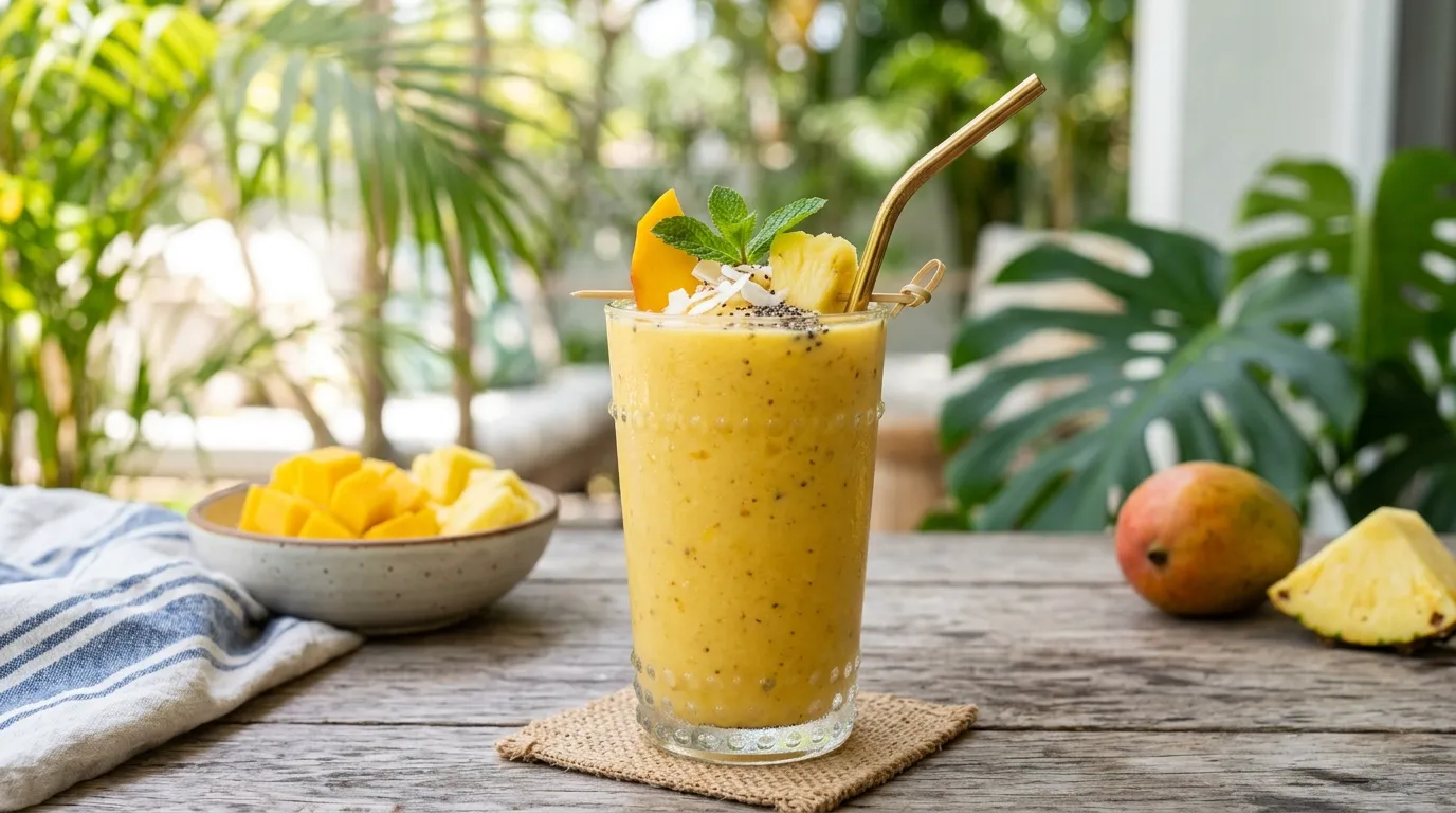 Mango Pineapple Smoothie Recipe