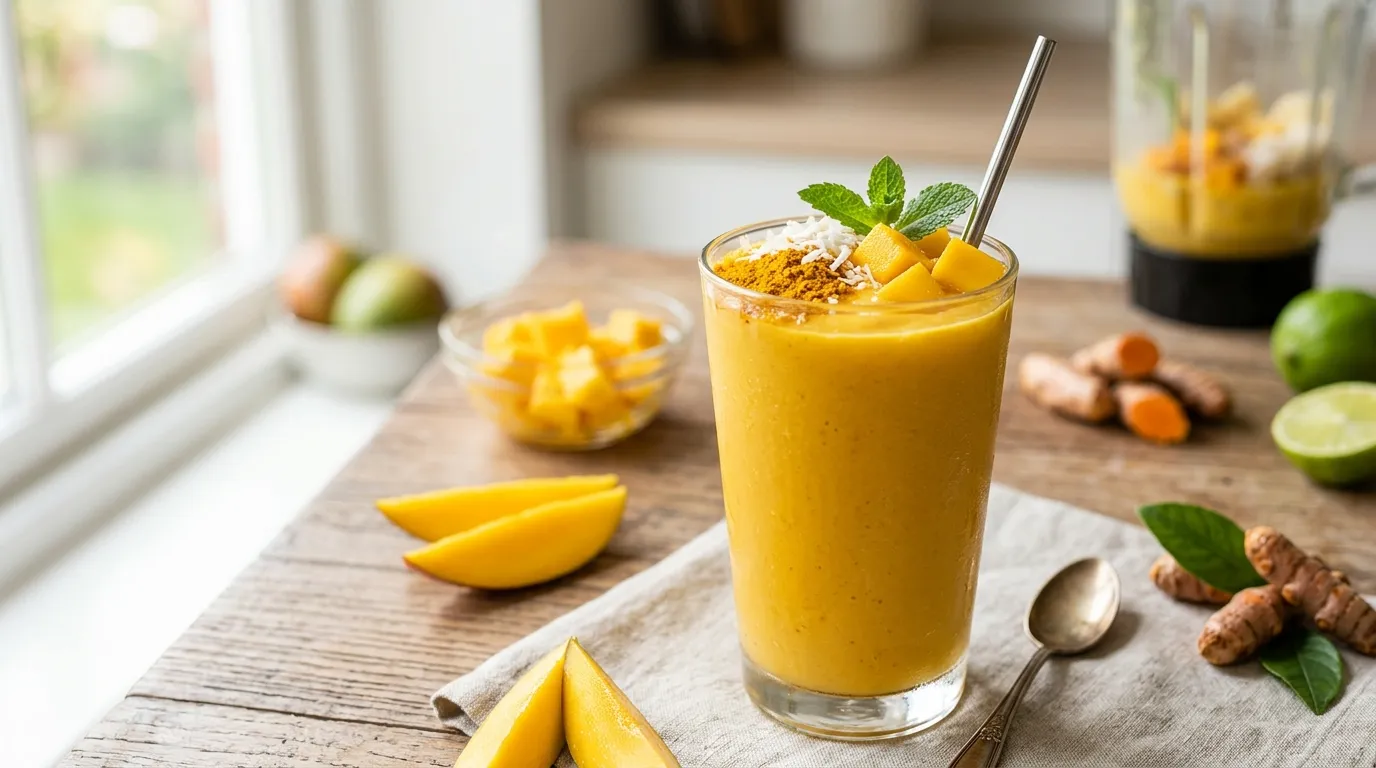 Mango Turmeric Smoothie Recipe