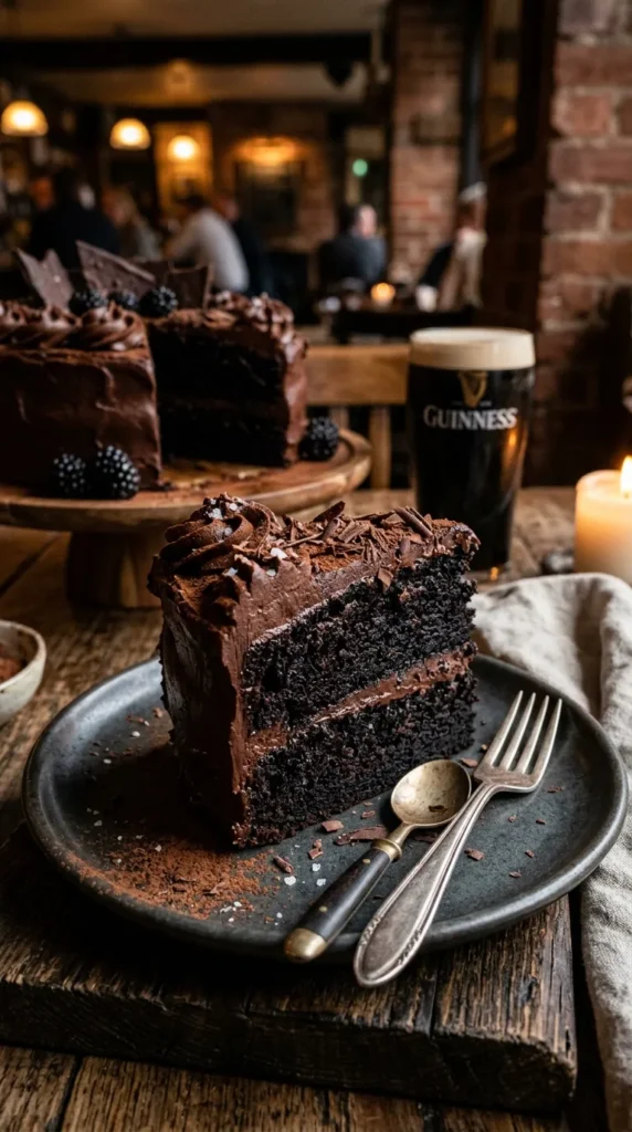 Midnight Dark Chocolate Stout Cake