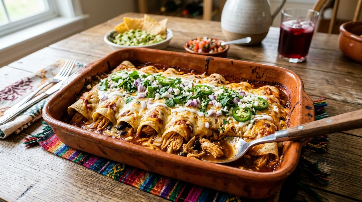 Chicken Enchiladas Recipe