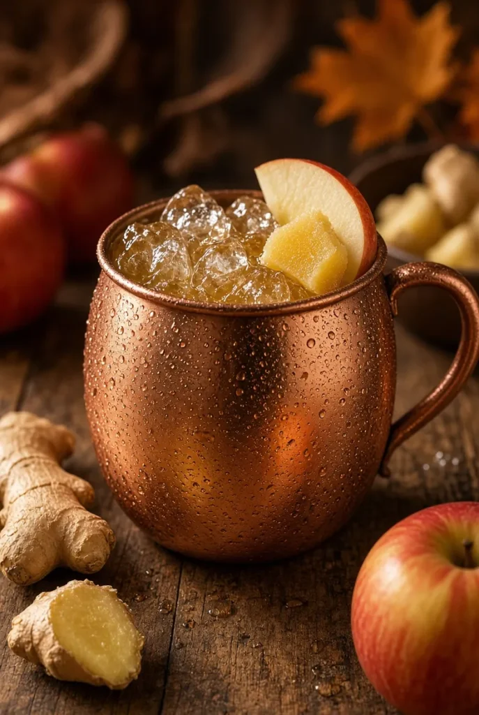 Apple Ginger Moscow Mule