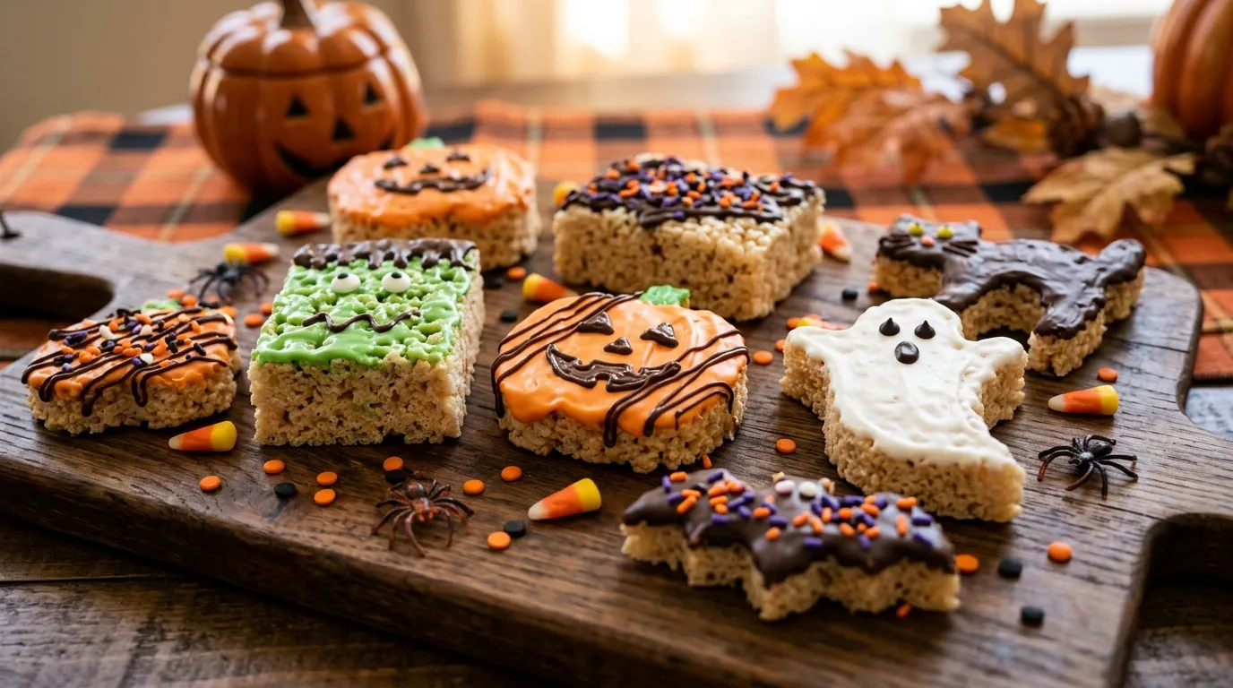 Halloween Rice Krispie Treat