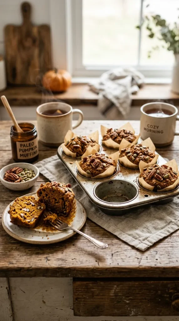 Paleo Pumpkin Muffins