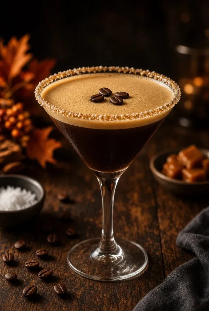 Salted Caramel Espresso Martini