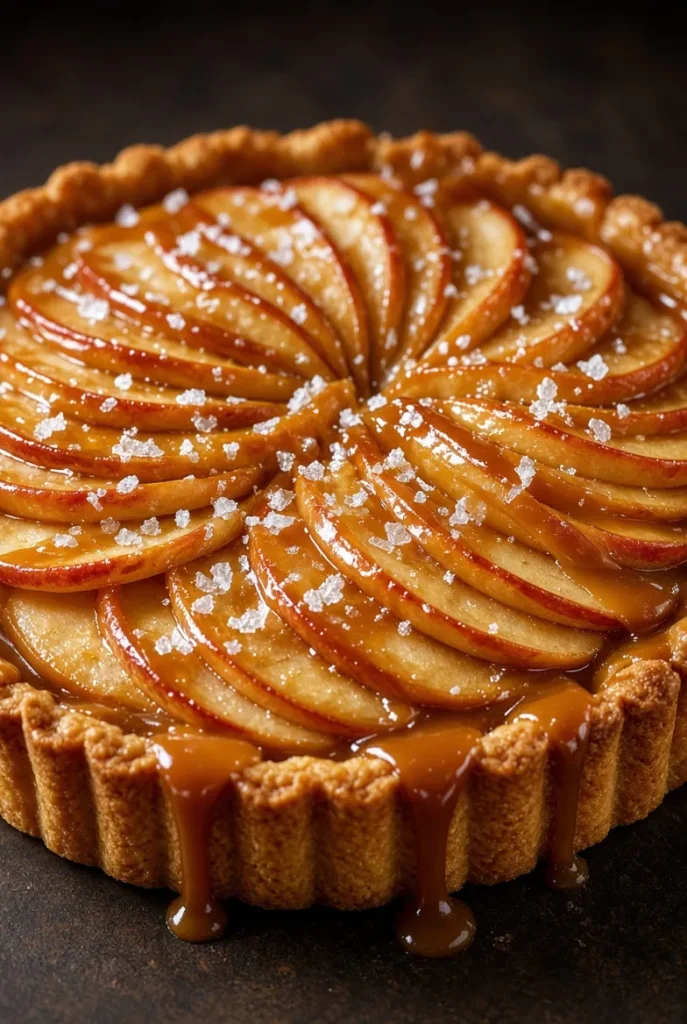 Spiced Apple Cranberry Tart