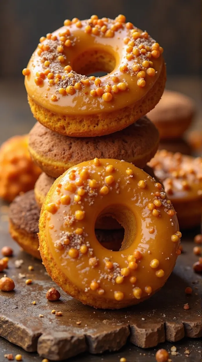 4-Ingredient Pumpkin Donuts