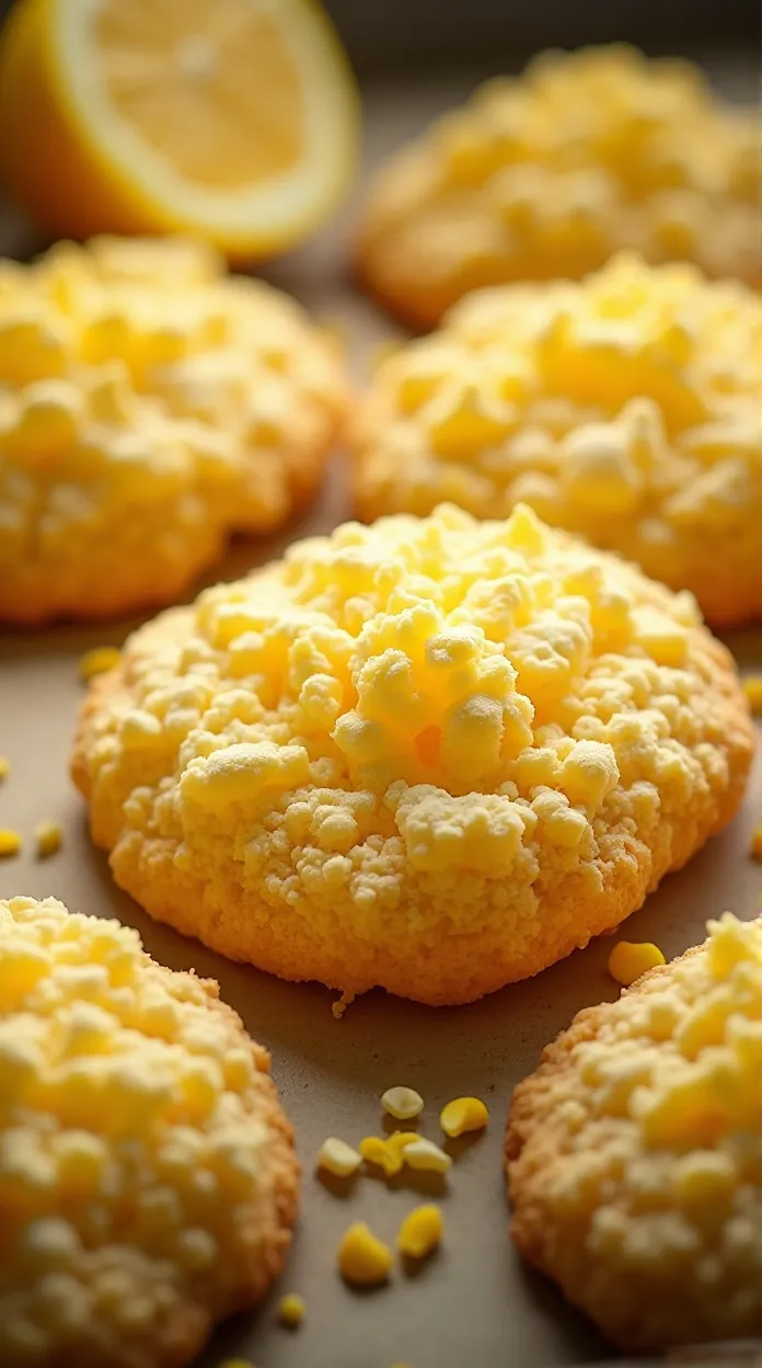 Chewy Lemon Cookies