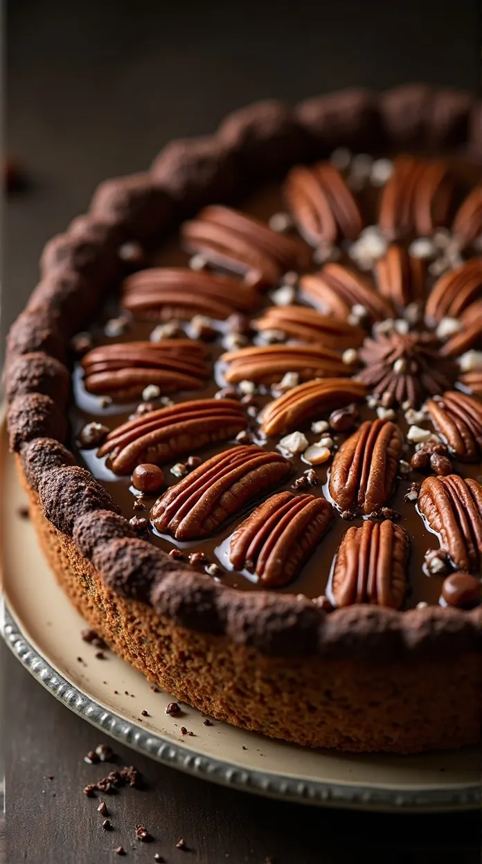 Chocolate Fudge Pecan Pie