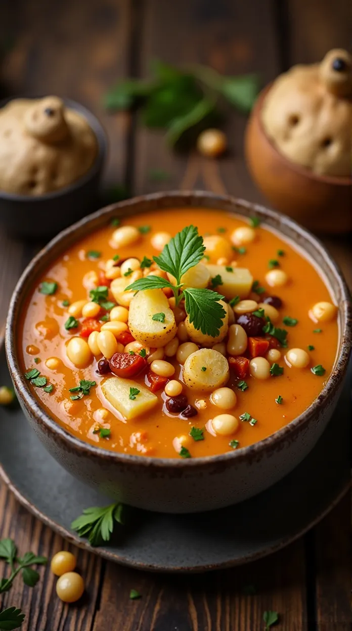 Cozy Potato and Bean Soup
