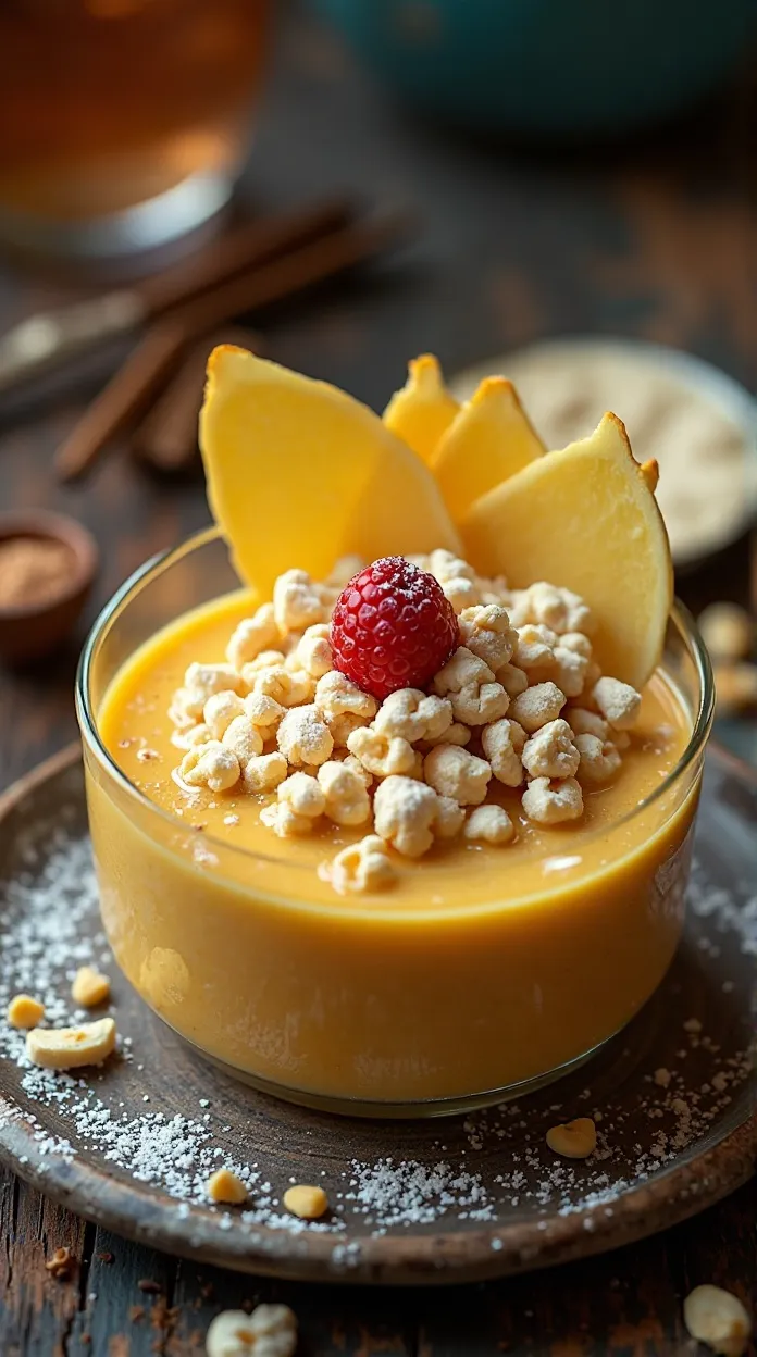 Creamy Vanilla Millet Porridge