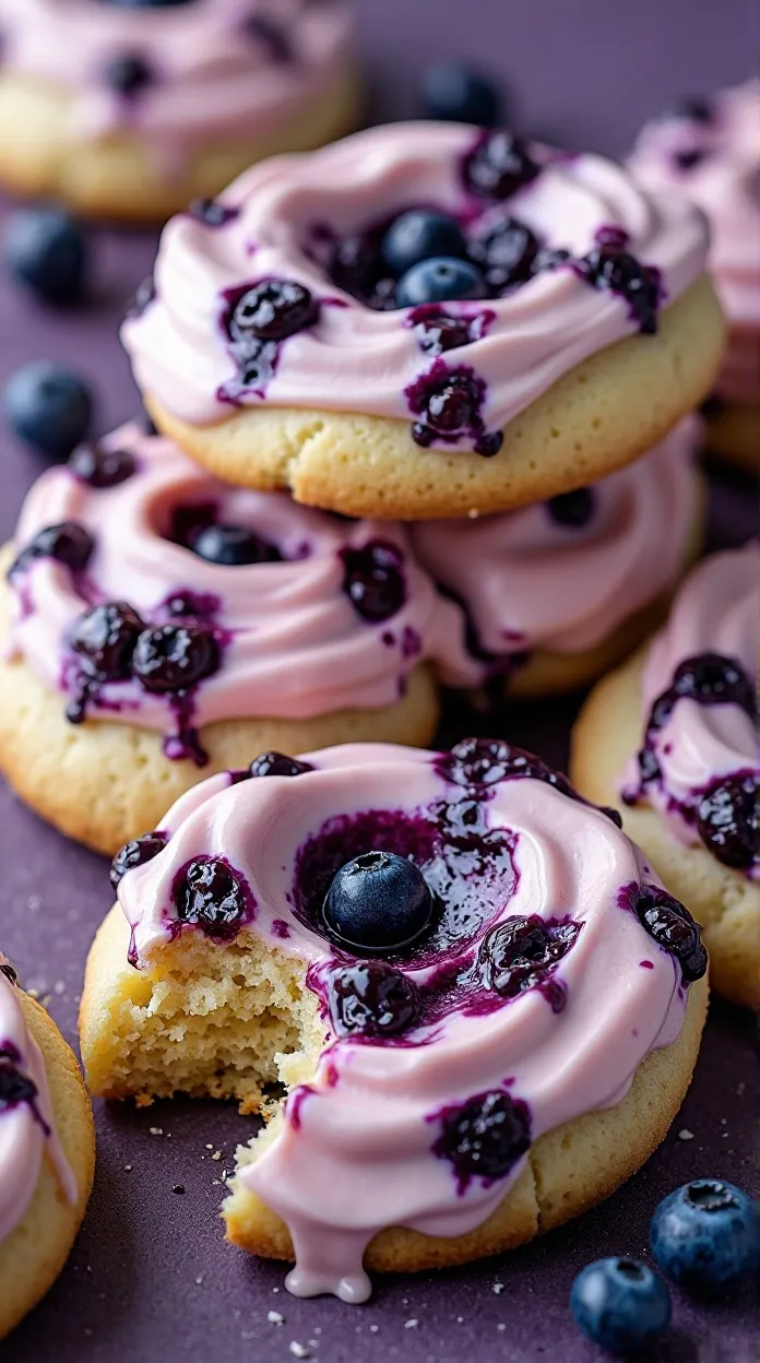 Easy Blueberry Cheesecake Cookies Recipe