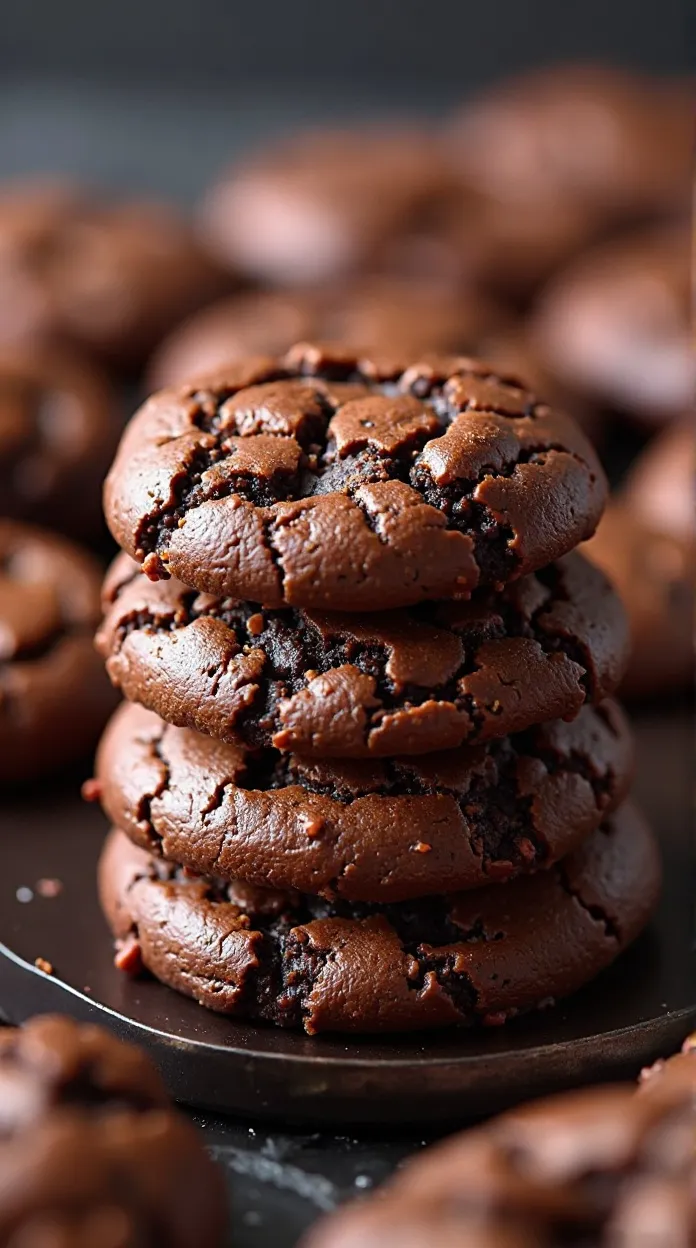 Easy Chocolate Brownie Cookies