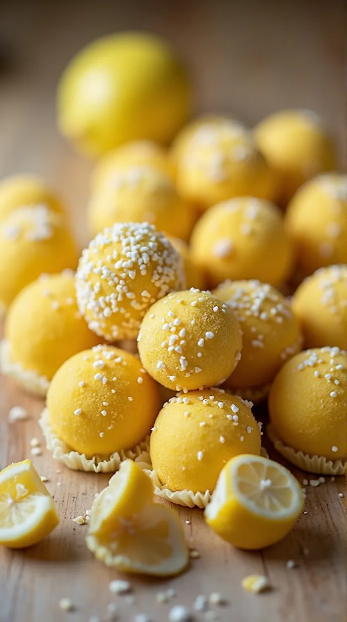 Easy Lemon Truffles