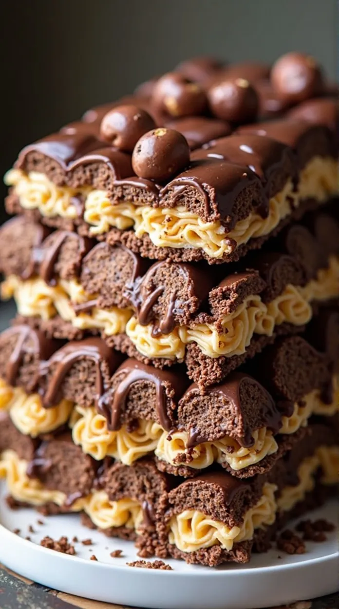 No-Bake Chocolate Eclair Cake
