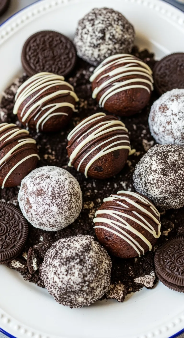 Easy No-Bake Oreo Balls Bliss