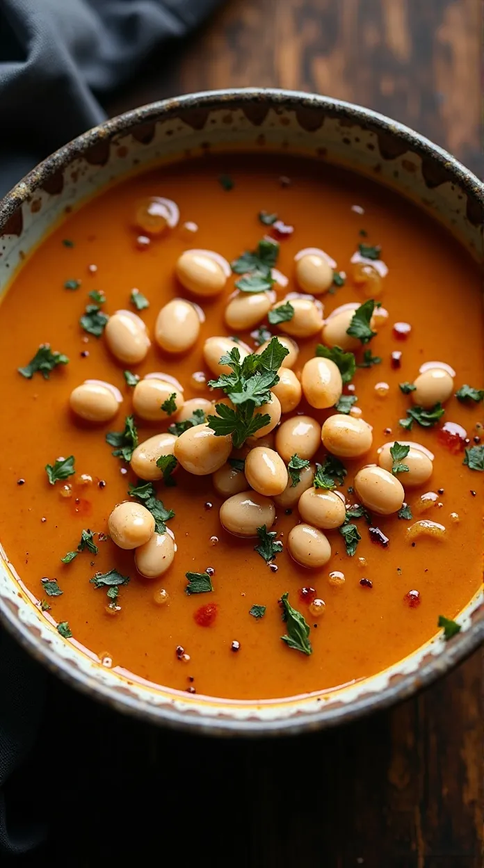 Fire-Roasted White Bean Soup