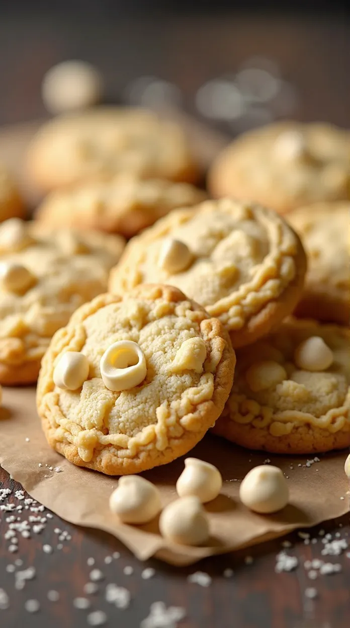 Homemade White Chocolate Macadamia Cookies