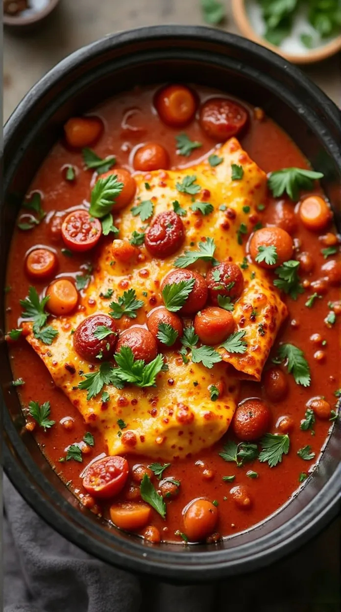 Slow Cooker Lasagna Soup