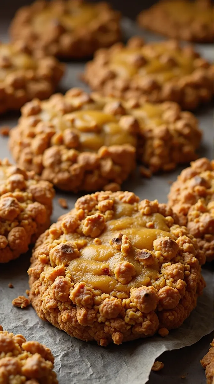 Soft & Moist Pumpkin Oat Cookies