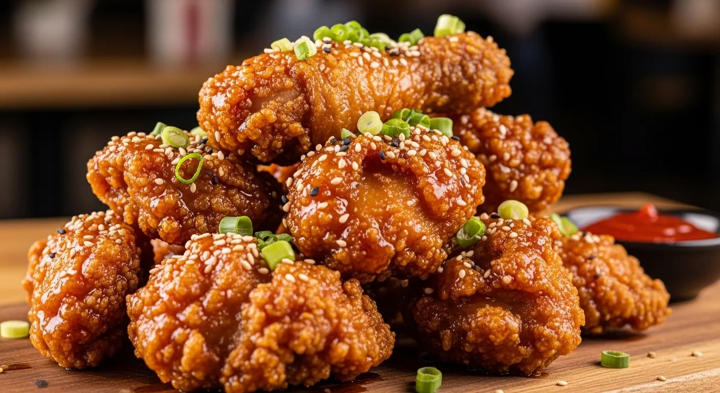 Crunchy Double-Fried Korean Chicken Recipe