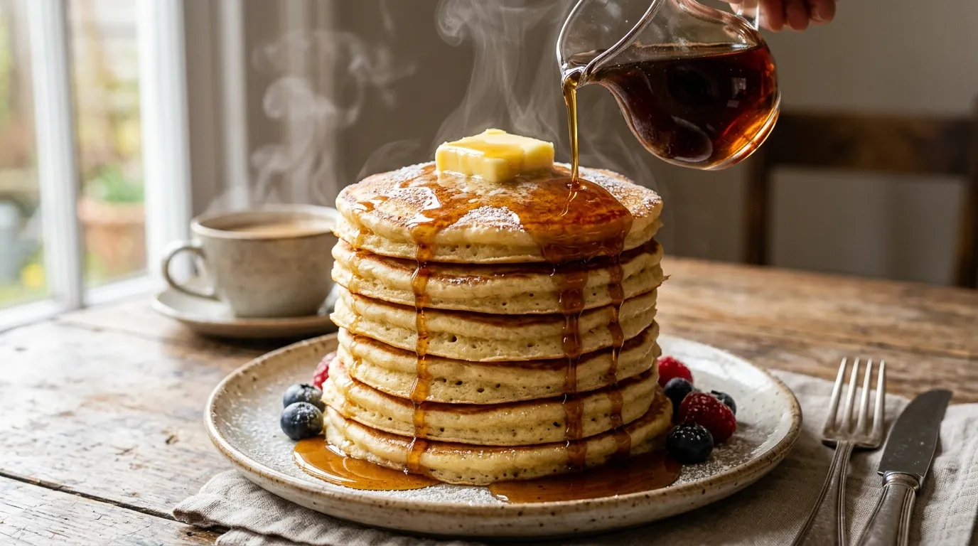 Extra Fluffy Buttermilk Pancakes – Classic Breakfast
