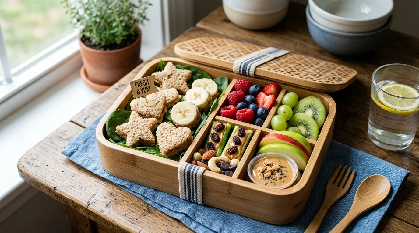 Peanut Butter & Fruit Bento Box Recipe