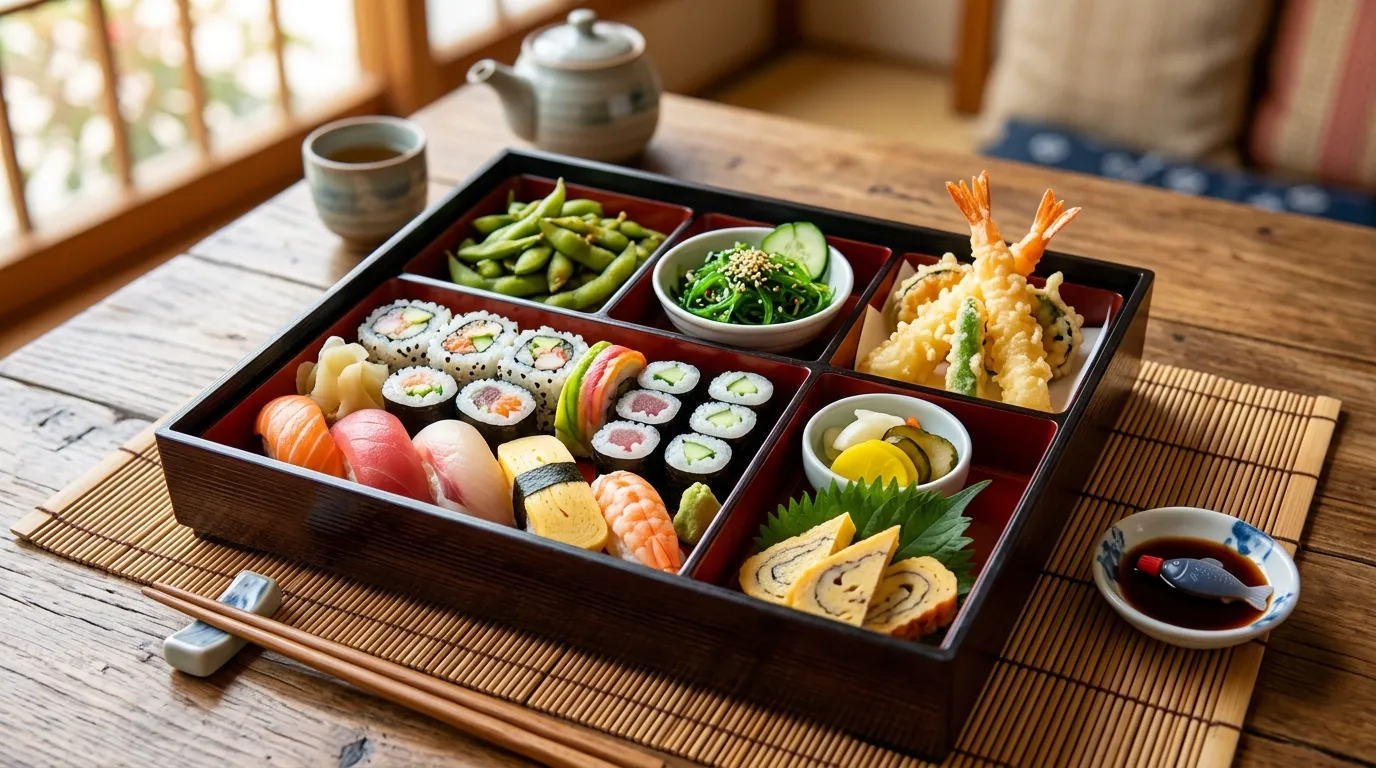 Sushi-Inspired Bento Box Recipe