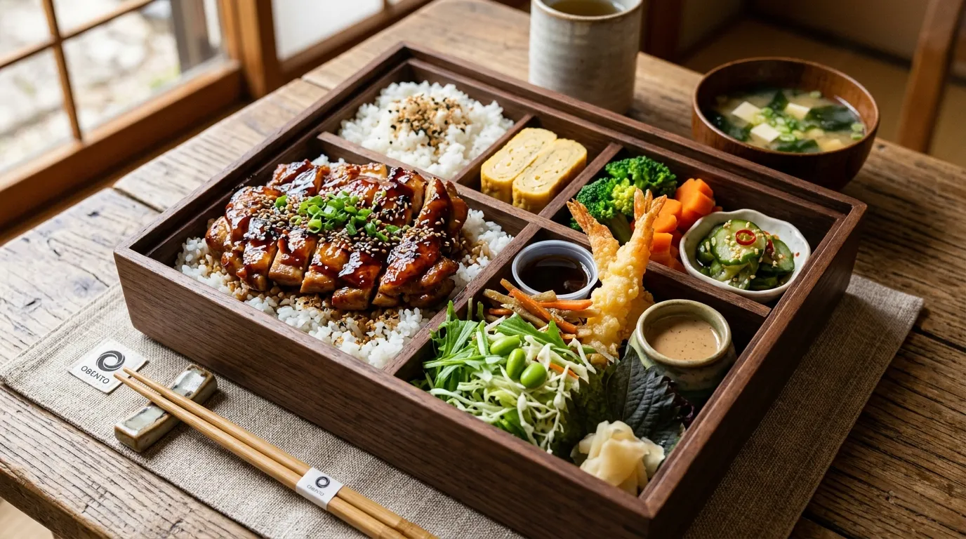 Teriyaki Chicken Bento Box Recipe
