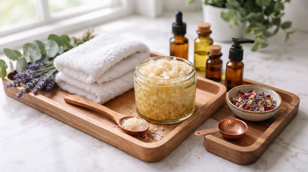 Best DIY Salt Scrub Recipe